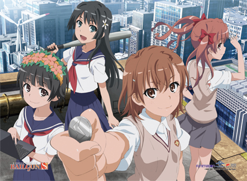 Railgun S - Group 03 Wall Scroll, an officially licensed product in our A Certain Scientific Railgun Wall Scroll Posters department.