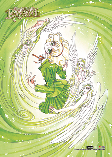 Magic Knight Rayearth - Hououji Fuu Wall Scroll, an officially licensed product in our Magic Knight Rayearth Wall Scroll Posters department.