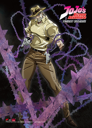 Jojo - Joseph Wall Scroll, an officially licensed product in our Jojo'S Bizarre Adventure Wall Scroll Posters department.