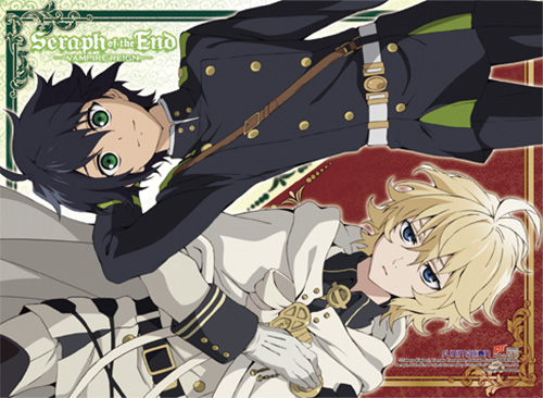 Seraph Of The End - Yuichiro & Mikaela Wall Scroll, an officially licensed product in our Seraph Of The End Wall Scroll Posters department.