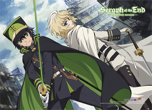 Seraph Of The End - Group 2 Wall Scroll, an officially licensed product in our Seraph Of The End Wall Scroll Posters department.