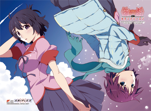 Monogatari Series 2Nd Season - Tsubana& Hitagi Wall Scroll, an officially licensed product in our Monogatari Series Wall Scroll Posters department.