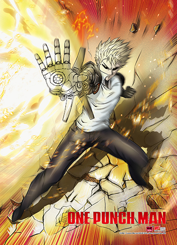 One Punch Man - Genos Wall Scroll, an officially licensed product in our One-Punch Man Wall Scroll Posters department.