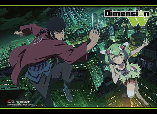 Dimension W - Kyoma & Mira Wall Scroll, an officially licensed product in our Dimension W Wall Scroll Posters department.