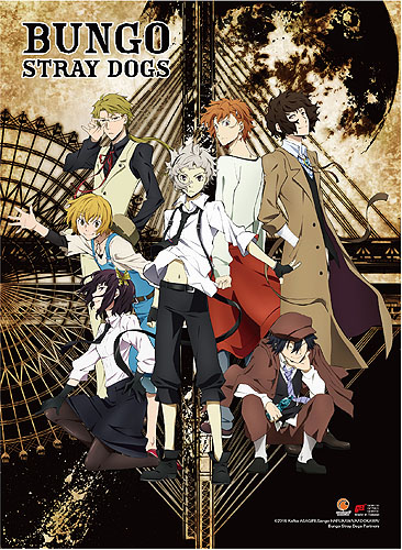 Bungo Stray Dogs - Key Art Wall Scroll, an officially licensed product in our Bungo Stray Dogs Wall Scroll Posters department.