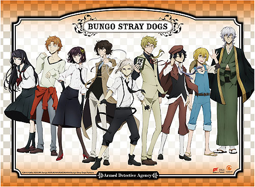 Bungo Stray Dogs - Armed Detective Agency Wall Scroll, an officially licensed product in our Bungo Stray Dogs Wall Scroll Posters department.