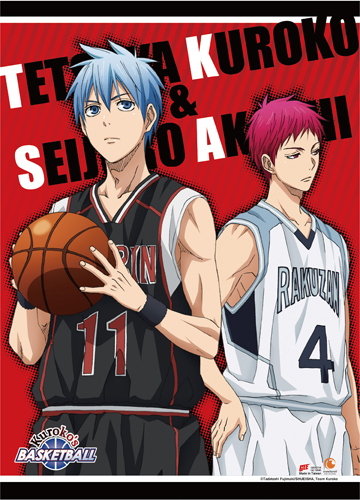 Kuroko's Basketball - S3 Kuroko & Akashi Wall Scroll, an officially licensed product in our Kuroko'S Basketball Wall Scroll Posters department.