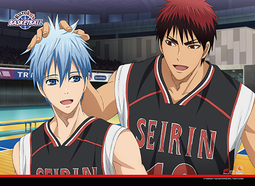 Kuroko's Basketball Season 3 - Kuroko's & Kagami Wall Scroll, an officially licensed product in our Kuroko'S Basketball Wall Scroll Posters department.