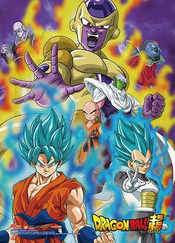 Dragon Ball Super - Resurrection F Group 03 Wall Scroll, an officially licensed product in our Dragon Ball Super Wall Scroll Posters department.