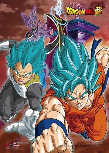 Dragon Ball Super - Resurrection F Group 04 Wall Scroll, an officially licensed product in our Dragon Ball Super Wall Scroll Posters department.