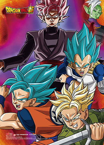 Dragon Ball Super - Future Trunks Group 01 Wall Scroll, an officially licensed product in our Dragon Ball Super Wall Scroll Posters department.