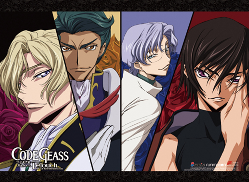 Code Geass - Group 04 Wall Scroll, an officially licensed product in our Code Geass Wall Scroll Posters department.