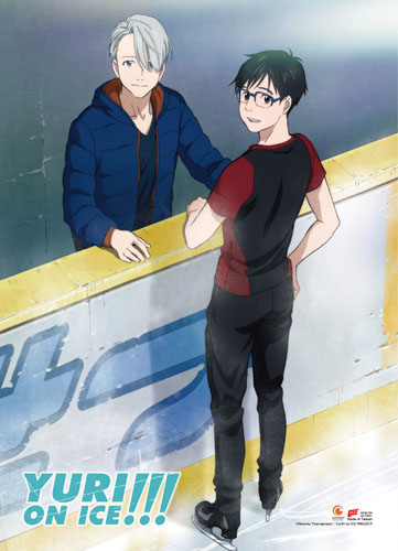 Yuri!!! On Ice - Yuri & Victoru 1 Wall Scroll, an officially licensed product in our Yuri!!! On Ice Wall Scroll Posters department.