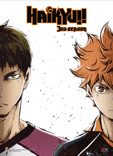 Haikyu!! S3 - Key Art Wall Scroll, an officially licensed product in our Haikyu!! Wall Scroll Posters department.