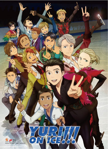 Yuri On Ice!!! - New Key Art Wall Scroll, an officially licensed product in our Yuri!!! On Ice Wall Scroll Posters department.