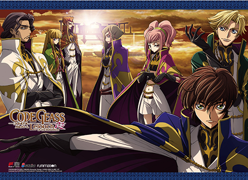 Code Geass S2 - Britannian Military Group Wall Scroll, an officially licensed product in our Code Geass Wall Scroll Posters department.