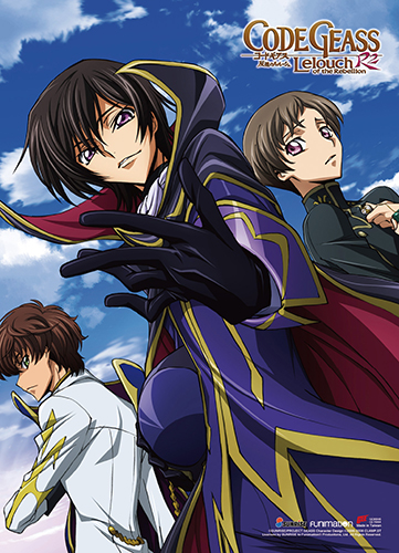 Code Geass S2 - Lelouch, Rolo, & Suzaku 2 Wall Scroll, an officially licensed product in our Code Geass Wall Scroll Posters department.