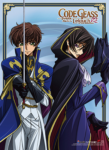Code Geass S2 - Lelouch & Suzaku Wall Scroll, an officially licensed product in our Code Geass Wall Scroll Posters department.
