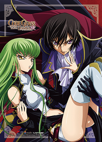Code Geass S2 - Lelouch & Cc Wall Scroll, an officially licensed product in our Code Geass Wall Scroll Posters department.