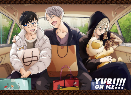 Yuri On Ice!!! - Yuri, Victoru & Yurio 6 Wall Scroll, an officially licensed product in our Yuri!!! On Ice Wall Scroll Posters department.