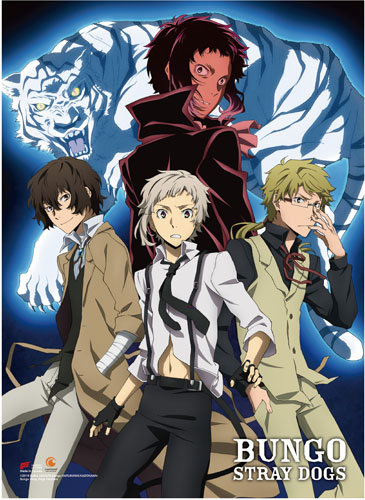 Bungo Stray Dogs - Group 02 Wall Scroll, an officially licensed product in our Bungo Stray Dogs Wall Scroll Posters department.