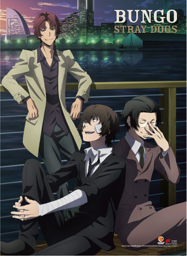 Bungo Stray Dogs - Group 03 Wall Scroll, an officially licensed product in our Bungo Stray Dogs Wall Scroll Posters department.