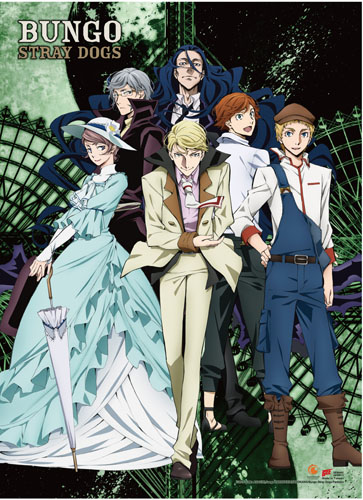 Bungo Stray Dogs - S2 Key Art Wall Scroll, an officially licensed product in our Bungo Stray Dogs Wall Scroll Posters department.