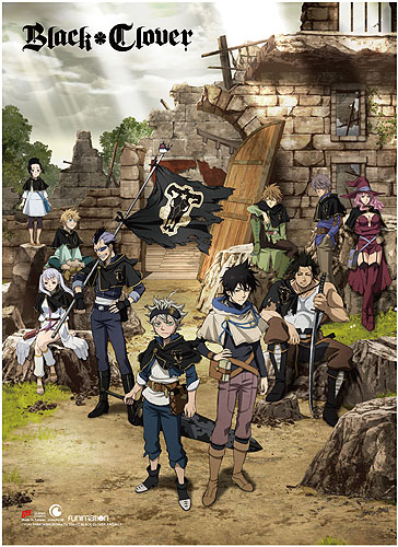 Black Clover - Key Art Wall Scroll, an officially licensed product in our Black Clover Wall Scroll Posters department.