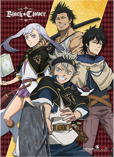 Black Clover - Group Wall Scroll, an officially licensed product in our Black Clover Wall Scroll Posters department.