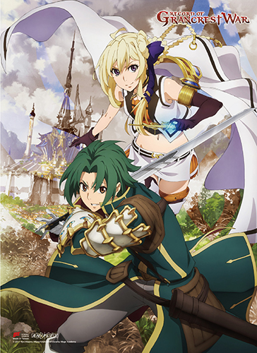 Record Of Grancrest War - Key Art 4 Wall Scroll, an officially licensed product in our Record Of Grancrest War Wall Scroll Posters department.