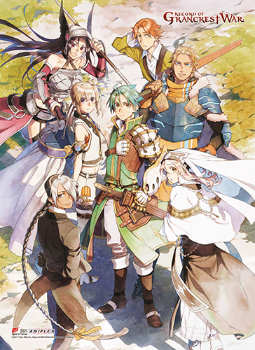 Record Of Grancrest War - Key Art 5 Wall Scroll, an officially licensed product in our Record Of Grancrest War Wall Scroll Posters department.