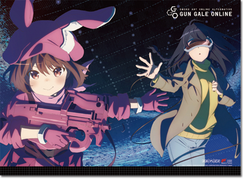 Sword Art Online Alt: Ggo - Llenn & Karen Wall Scroll, an officially licensed product in our Sword Art Online Wall Scroll Posters department.