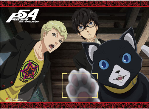 Persona 5 The Animation - Mona Touch Wall Scroll 86969GEA .|. MobileNAV  Buttons!