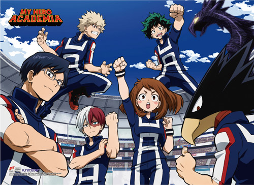 My Hero Academia - S2 Group 3 Wall Scroll, an officially licensed product in our My Hero Academia Wall Scroll Posters department.