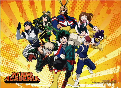 My Hero Academia - S2 Group 4 Wall Scroll, an officially licensed product in our My Hero Academia Wall Scroll Posters department.