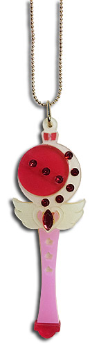 Sailor Moon R - Moon Stick Acrlic Necklace, an officially licensed product in our Sailor Moon Jewelry department.