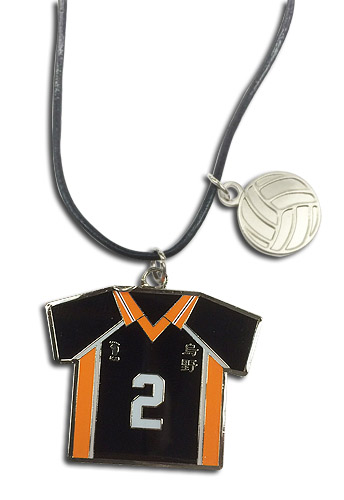 Haikyu!! - Number 2 Team Uniform Necklace, an officially licensed product in our Haikyu!! Jewelry department.