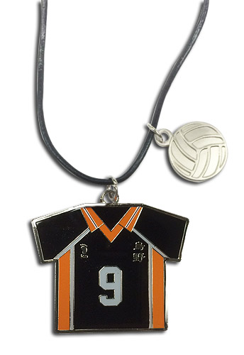 Haikyu!! - Number 9 Team Uniform Necklace, an officially licensed product in our Haikyu!! Jewelry department.