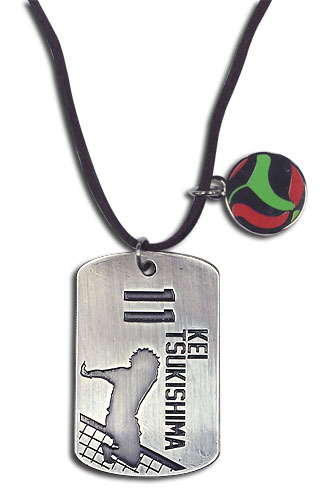 Haikyu!! - Tsukishima Necklace, an officially licensed product in our Haikyu!! Jewelry department.