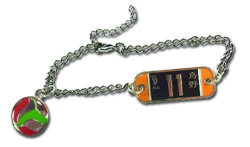 Haikyu!! - Number 11 Team Uniform Bracelet, an officially licensed product in our Haikyu!! Jewelry department.