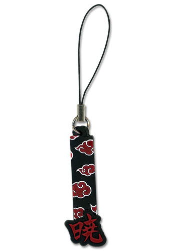 Naruto Shippuden Akatsuki Symbol Cell Phone Charm, an officially licensed product in our Naruto Shippuden Costumes & Accessories department.