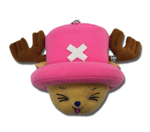 One Piece Chopper Head Plush Clip, an officially licensed product in our One Piece Plush department.
