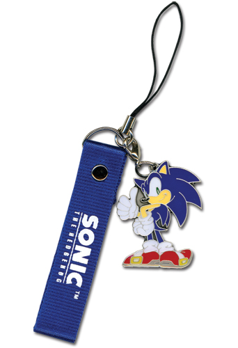 Sonic The Hedgehog Thumb Up Sonic Cell Phone Charm, an officially licensed product in our Sonic Costumes & Accessories department.