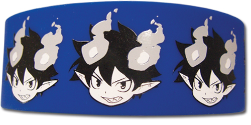 Blue Exorcist Rin Kakusei Sd Pvc Wristband, an officially licensed Blue Exorcist product at B.A. Toys.