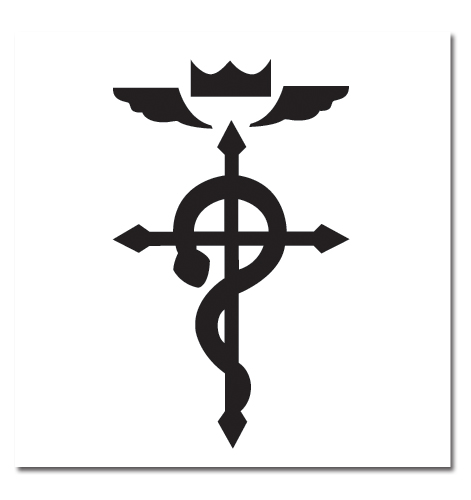 Fma Brotherhood Elric Brother's Mark Tattoo, an officially licensed product in our Fullmetal Alchemist Random Anime Items department.