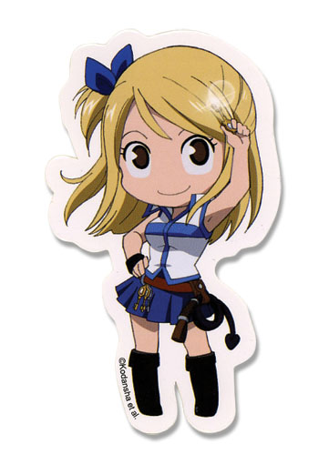 Fairy Tail Sd Lucy Sticker, an officially licensed product in our Fairy Tail Stickers department.