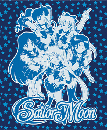 Sailormoon Group Throw Blanket, an officially licensed product in our Sailor Moon Blankets & Linen department.