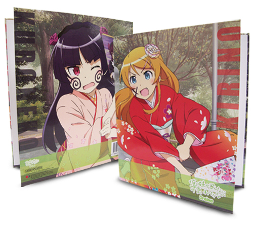 Oreimo Kirino And Kuroneko Binder, an officially licensed product in our Oreimo Binders & Folders department.
