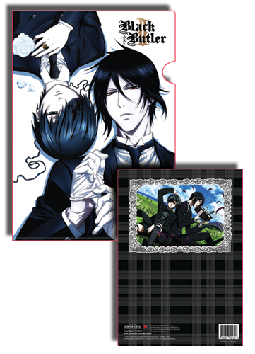 Black Butler 2 Sebastian And Ciel File Folder, an officially licensed product in our Black Butler Binders & Folders department.