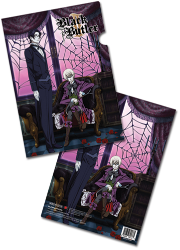 Black Butler 2 Key Art File Folder, an officially licensed product in our Black Butler Stationery department.